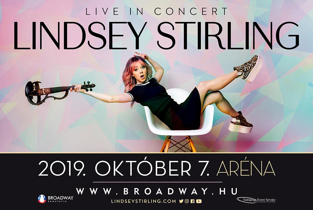Lindsey Stirling az Arénában ad koncertet